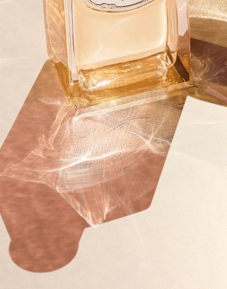 perfume bottle shadow