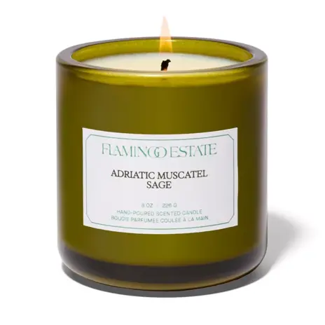 flamingo estate candle
