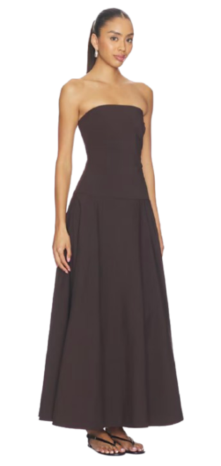 strapless dress
